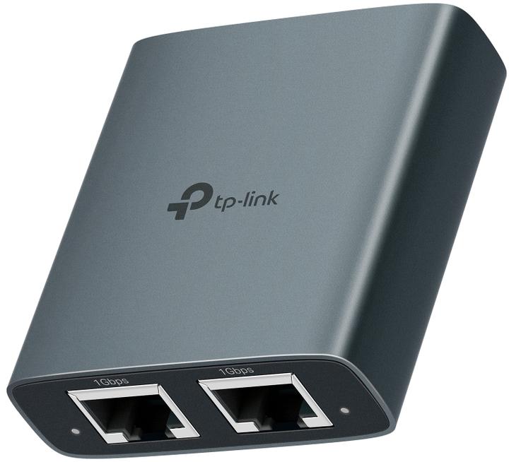 Produktbild TP-Link EH210, Schwarz, Metall, 0 - 40 °C, 10 - 90%, 58 mm, 53 mm (USB, RJ45 (3x))