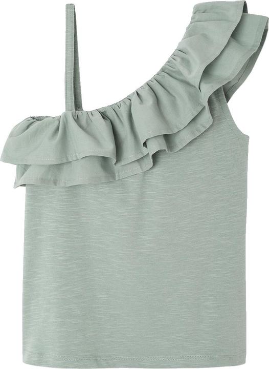 Produktbild Vertbaudet Asymmetrisches Mädchen Volant-Top (98)