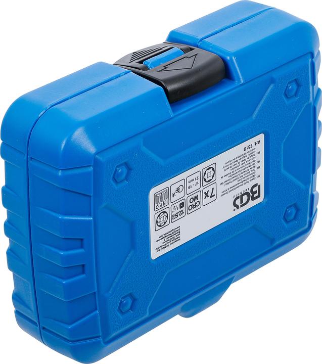 Actual product image BGS Spiral profile socket spanner socket set / screw extractor & power socket set | drive