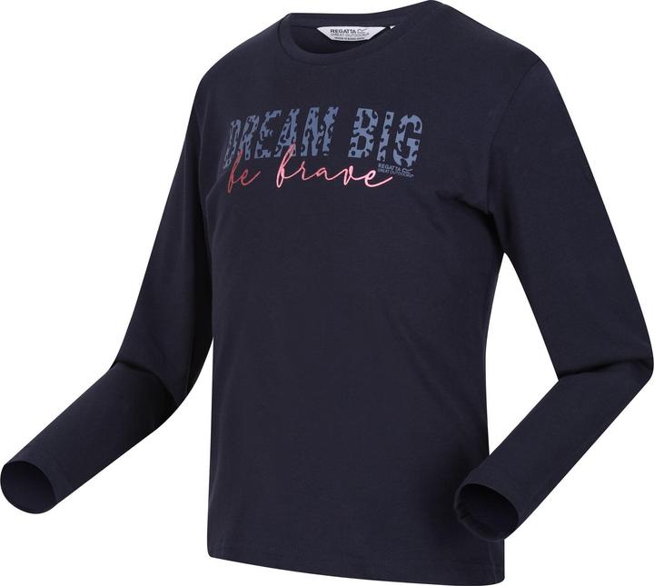 Immagine prodotto Regatta Maglietta a maniche lunghe Wenbie III Slogan per bambini/bambine (128)