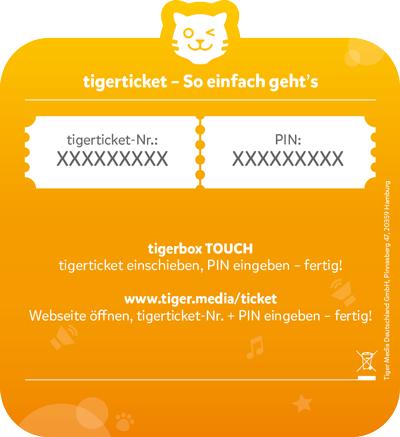 Produktbild Tigermedia Tigerticket 12 Monate DE Edition (Deutsch)