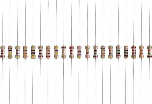 Actual product image Quadrios 22P060 Carbon film resistor assortment axial leaded 0.25 W 5 % 1 set