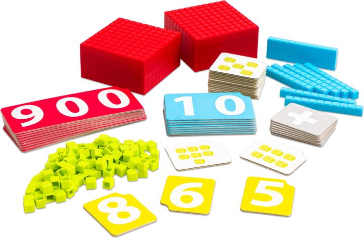 Actual product image Akros Interdidact Large Numbers - Basic Ten Learning Set (French)