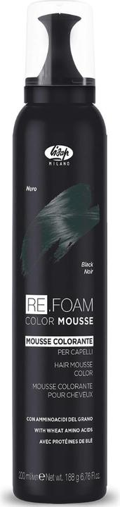 Actual product image Lisap Re.Foam 13 black 200 ml. (Foaming agent, 200 ml)