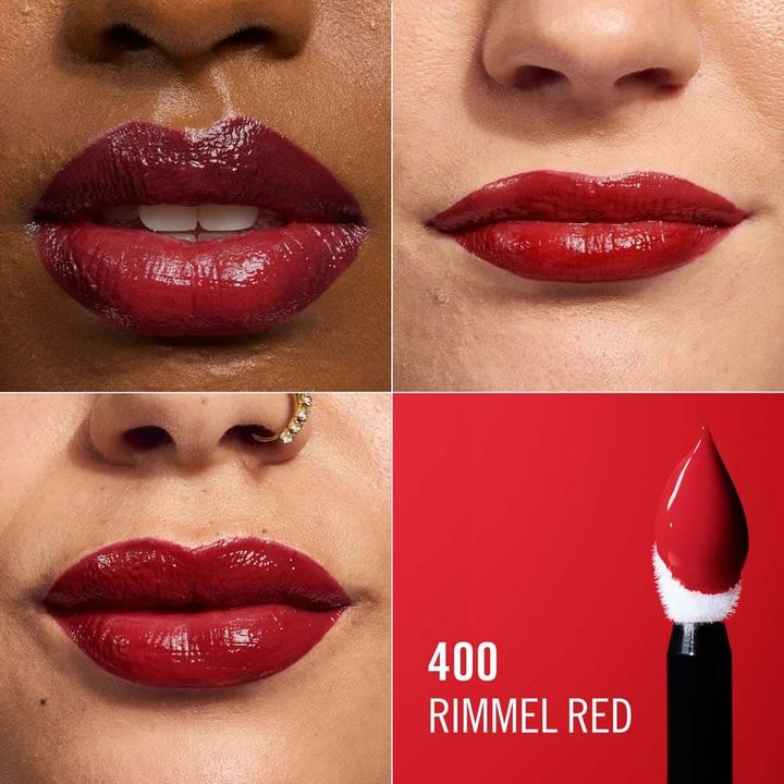 Produktbild Rimmel London Rimmel Thrill Seeker Lip Latex 400 Rimmel Red Ultra-Smooth Finish (400 Rimmel Red)
