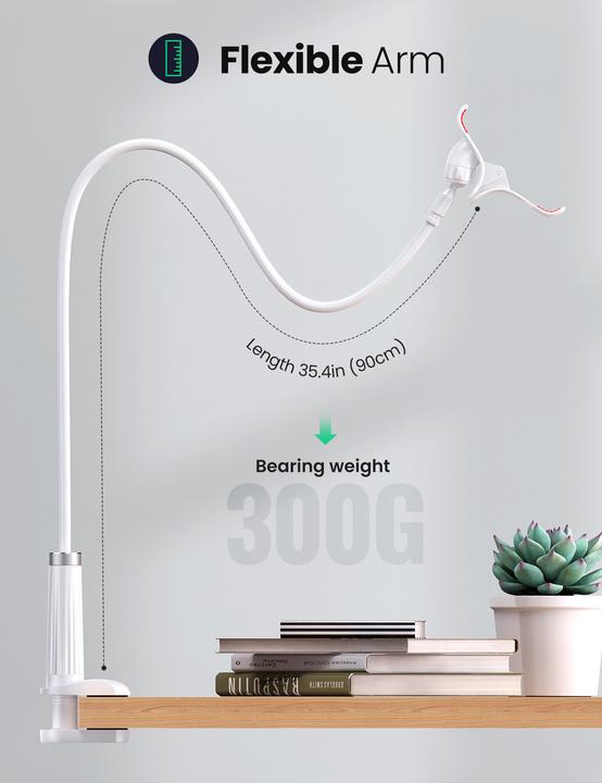 Actual product image Ugreen Gooseneck Desktop Phone Holder