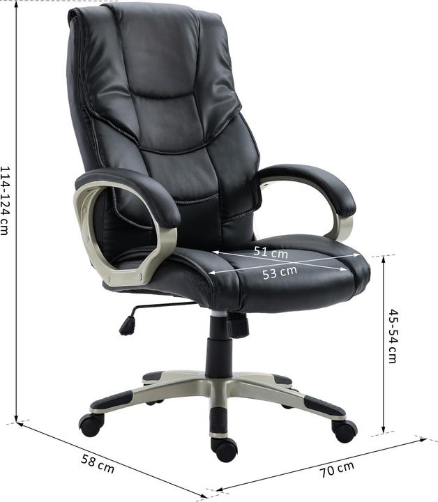 Produktbild Outsunny Bürostuhl (45 - 54 cm)