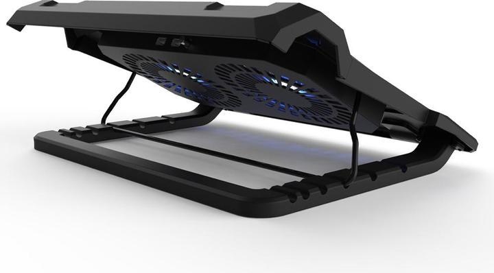 Actual product image Inca INC-321RX Notebook cooling pad 43.2 cm (17" ) Black