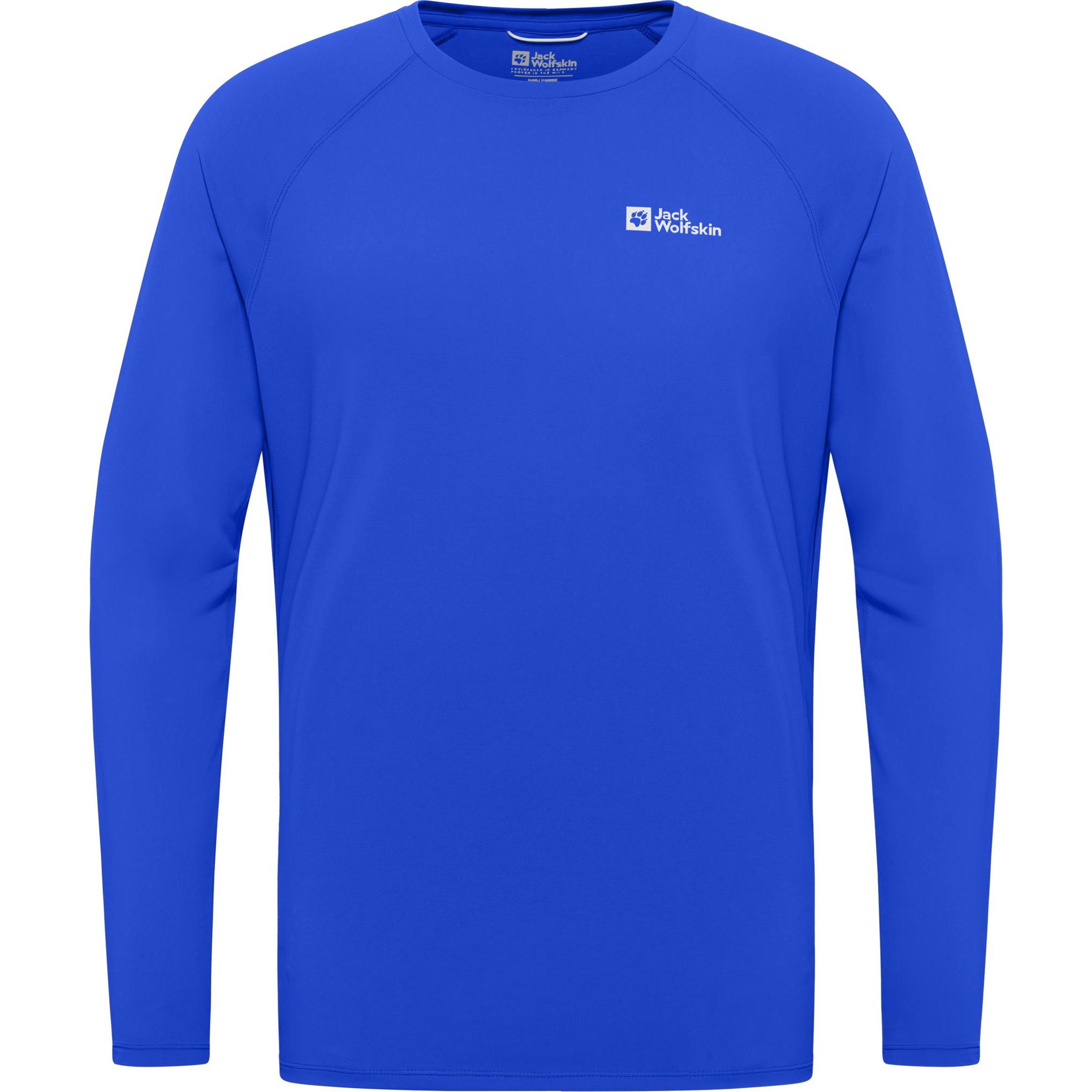 Jack Wolfskin, Herren, Sportshirt, Prelight Swift Ls M (S), Blau, S