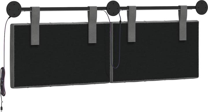 Actual product image vidaXL Modernes Kopfteil (130 x 55 x 7 cm)