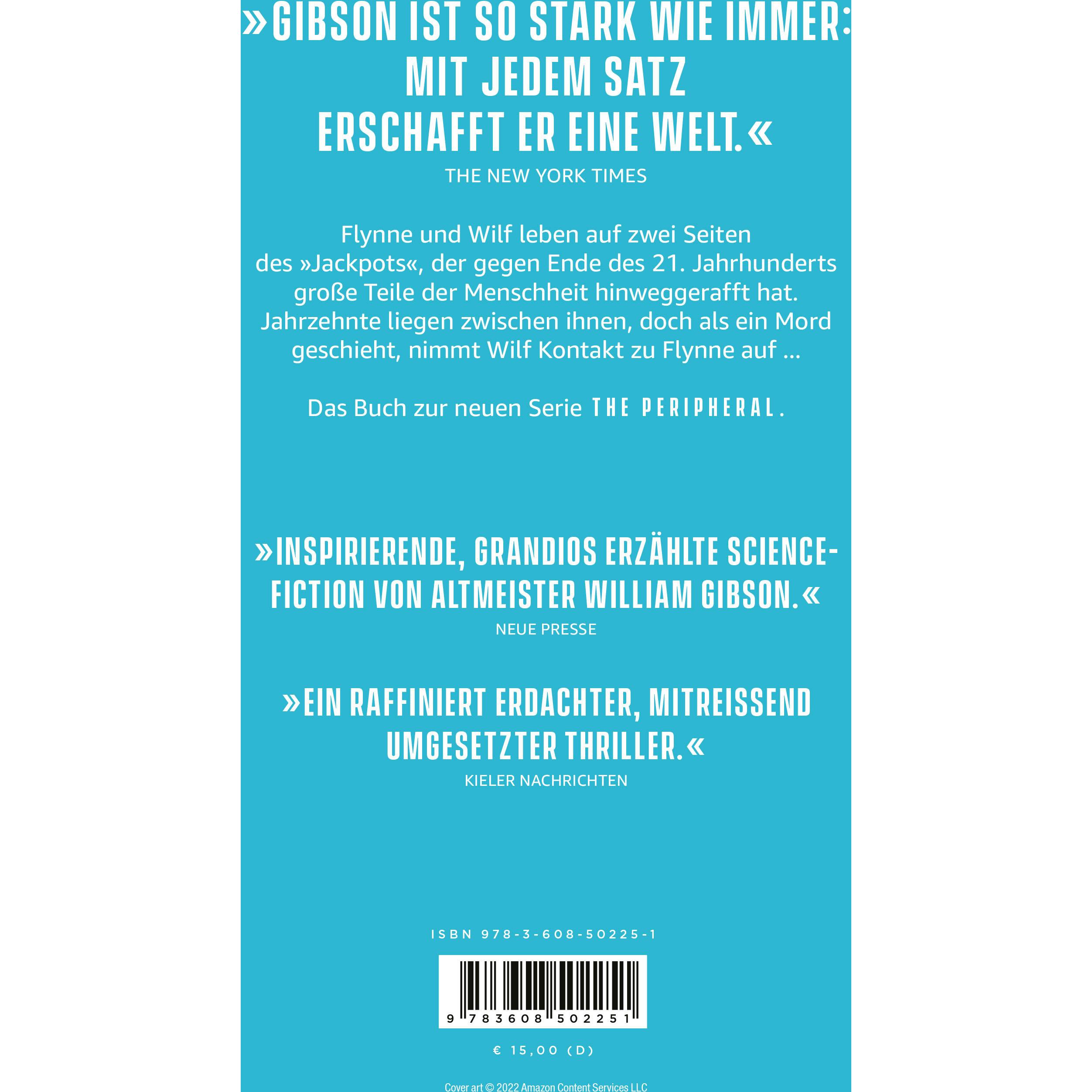 Thumbnail - Peripherie - Das Buch zur Serie THE PERIPHERAL, Belletristik von William Gibson, Cornelia Holfelder-von der Tann