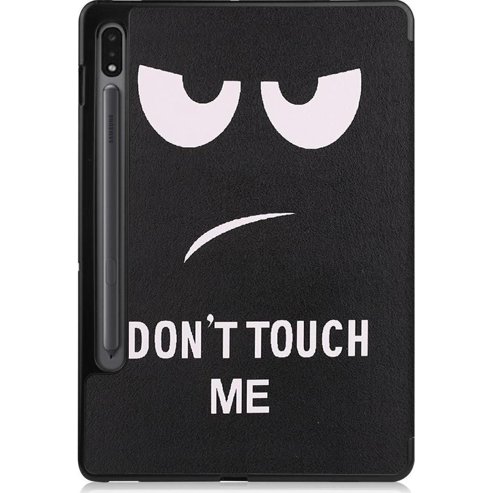 Thumbnail - Cover-Discount Galaxy Tab S7 (11.0) - Tri-fold Smart Case Don't Touch (Galaxy Tab S7 11.0 (2020)), Tablet Hülle, Mehrfar...