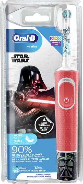 Actual product image Oral-B Kids Electric Toothbrush For 3+ (Oscillating toothbrush)