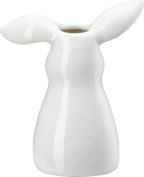 Actual product image Hutschenreuther Hasen-Vase - Weiss - Vase 11 cm (1 x)