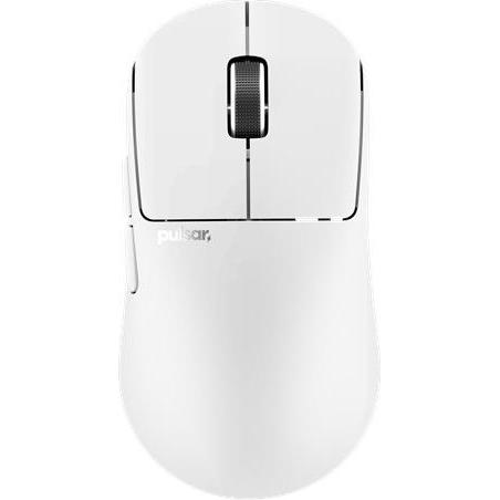 Pulsar X2N CRAZYLIGHT Mini Wireless (Uyuni White) - Gaming Mus - Optisk - 6 knapper - Hvid (Senza fili), Mouse, Bianco