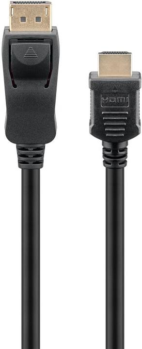 Actual product image Goobay DisplayPort - HDMI (Type A) (2 m, DisplayPort, HDMI)