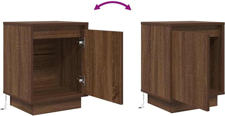 Produktbild vidaXL Nachttisch (38 x 34 x 50 cm)