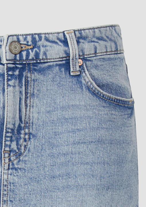 Actual product image S.Oliver Rock Kurzer Jeansrock mit offenem Saum (40)