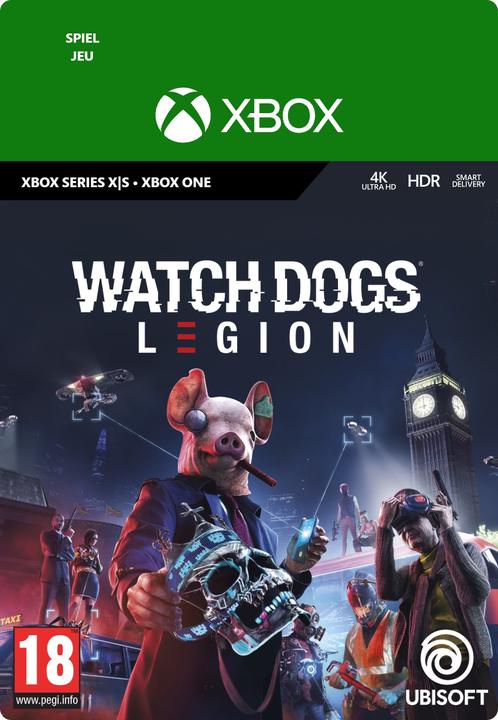 Image du produit Microsoft Watch Dogs : Legion Édition standard (Xbox Series S, Xbox One S, Xbox One X, Xbox Series X)