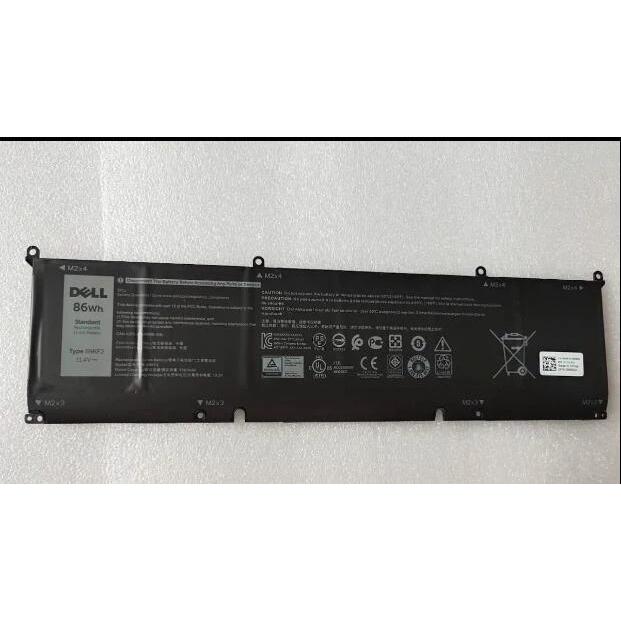 Dell Original Akku für Precision 5550 P91F (7540 mAh), Notebook Akku, Schwarz