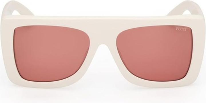 Actual product image Emilio Pucci Pucci EP0230 21S Shiny White Women's Sunglasses 56/17/140
