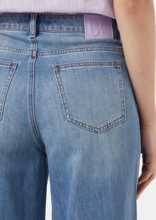 Image du produit Comma Jeans-Hose Jeans-Culotte im Loose Fit mit Wide Leg (44)