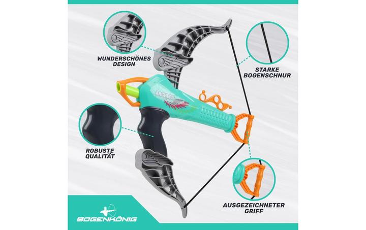 Actual product image Bogenkönig Bogenschiess-Set 23-teilig