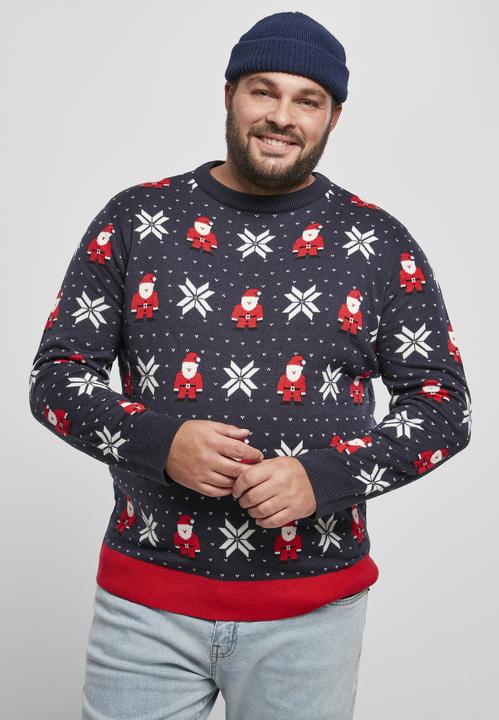Actual product image Urban Classics Nicolaus And Snowflakes Sweater (M)