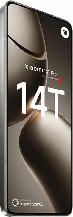 Image du produit Xiaomi 14T Pro 12+256 Gris Titane, LDU (256 Go, Gris Titan, 6.67", Double SIM, 5G)