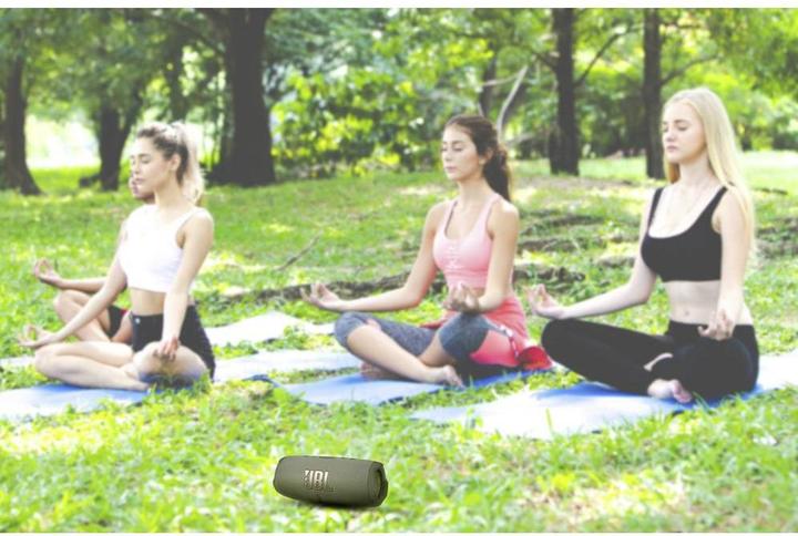 Actual product image No Name Charge 5 Bluetooth® Lautsprecher Outdoor, staubfest, Wasserfest Grün (20 h)