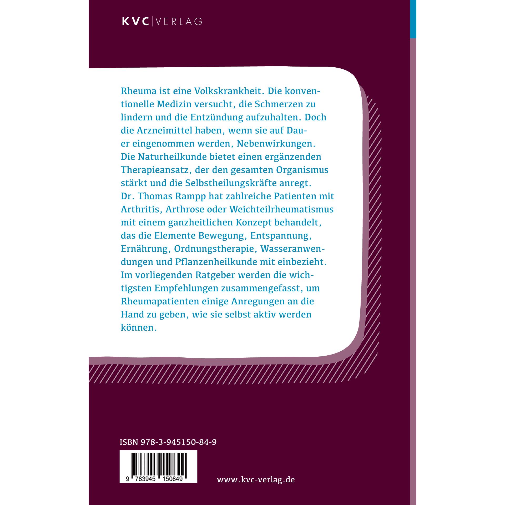 Thumbnail - Rheuma, Ratgeber von Thomas Rampp, Karen Hoffschulte