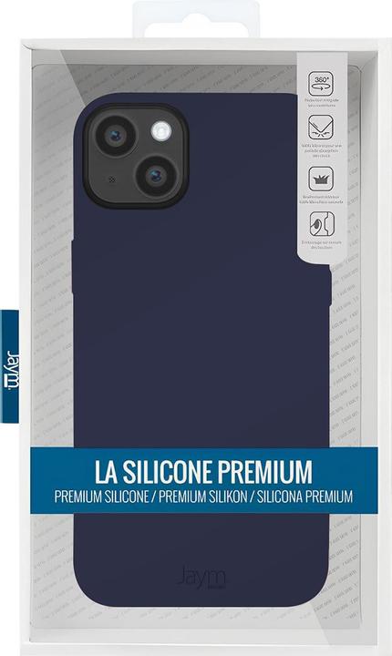 Immagine prodotto Jaym Custodia in silicone premium, serie blu (Apple iPhone 13 mini)