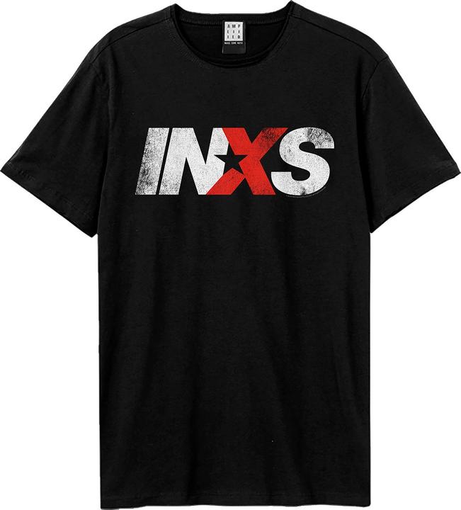 Actual product image Amplified Unisex Adult INXS Logo T-Shirt (3XL)
