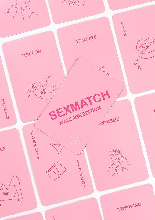 Image du produit Secret play Massage Sexmatch (Jeu de cartes, Allemand, Espagnol, Français, Néerlandais, Italien, Portugais, Anglais)