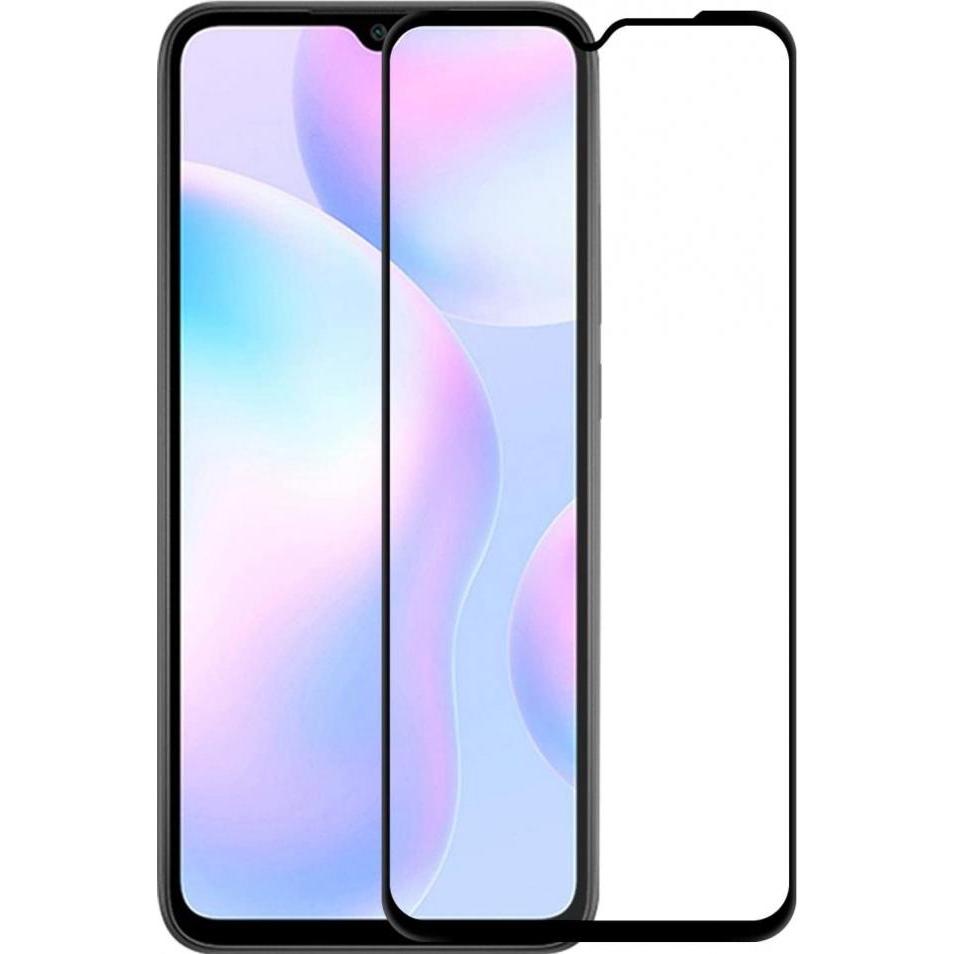 Screenguard Xiaomi Redmi 9A Full Screen Panzerglas Schutzfolie 2.5D 9H (1 Stück, Xiaomi Redmi 9A), Smartphone Schutzfoli...
