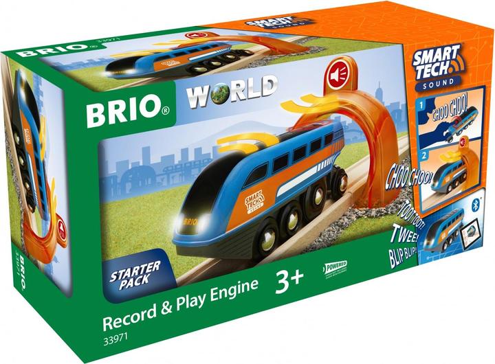 Productafbeelding Brio Smart Tech Geluidslocomotief met opnamefunctie