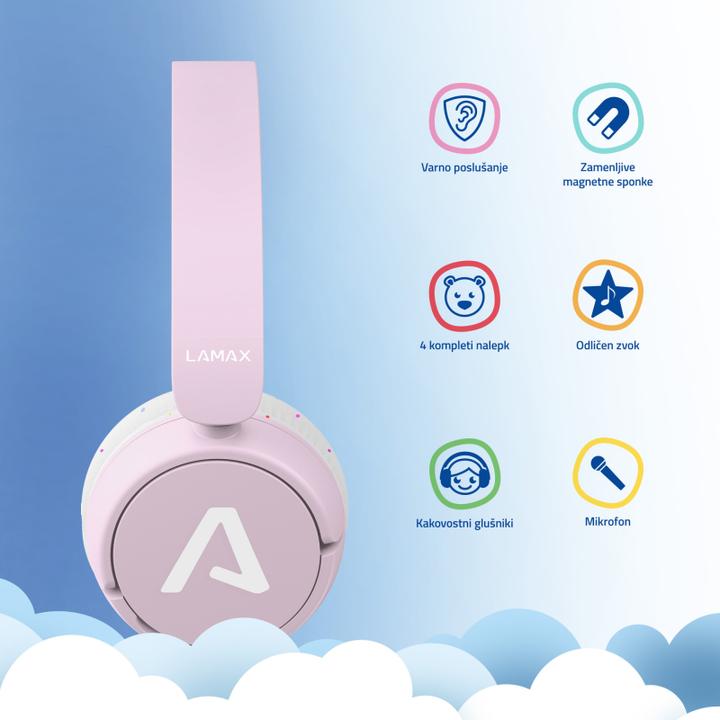 Actual product image KAM SoundKid1 pink