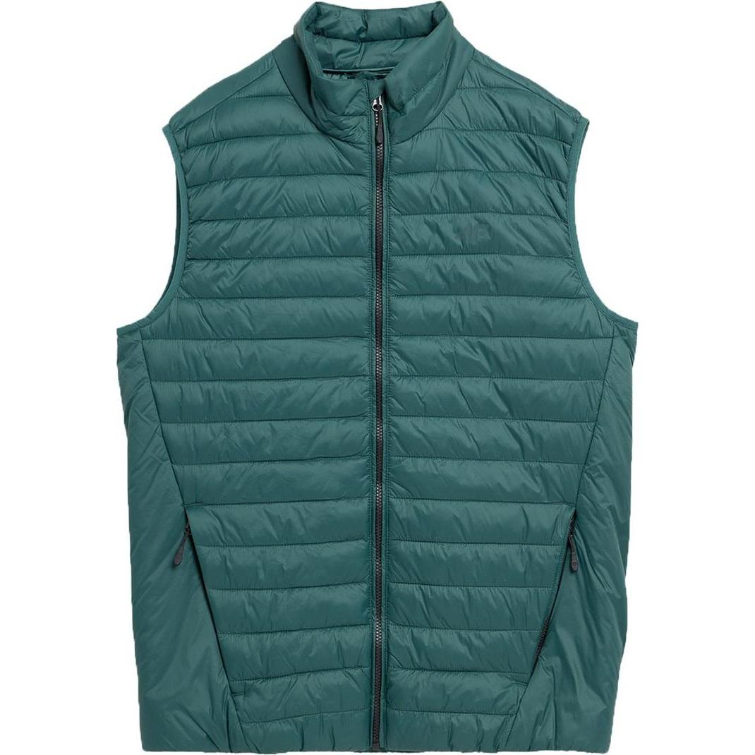 4F, Herren, Weste, Herrenweste M062 grün 4FAW23TVESM062 41S, Grün, (41)