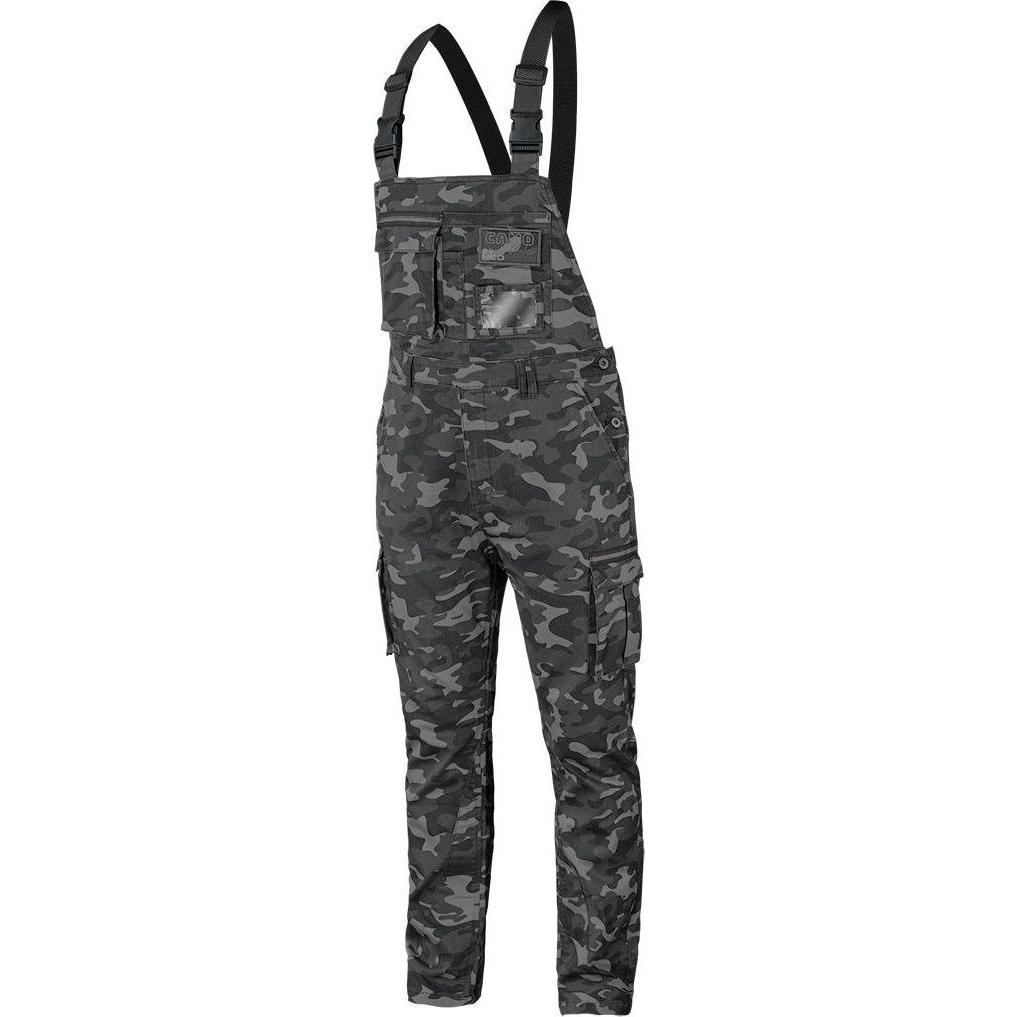 No Name, Arbeitshose, Camo URBAN Trägerhose Gr. XXXL (3XL)