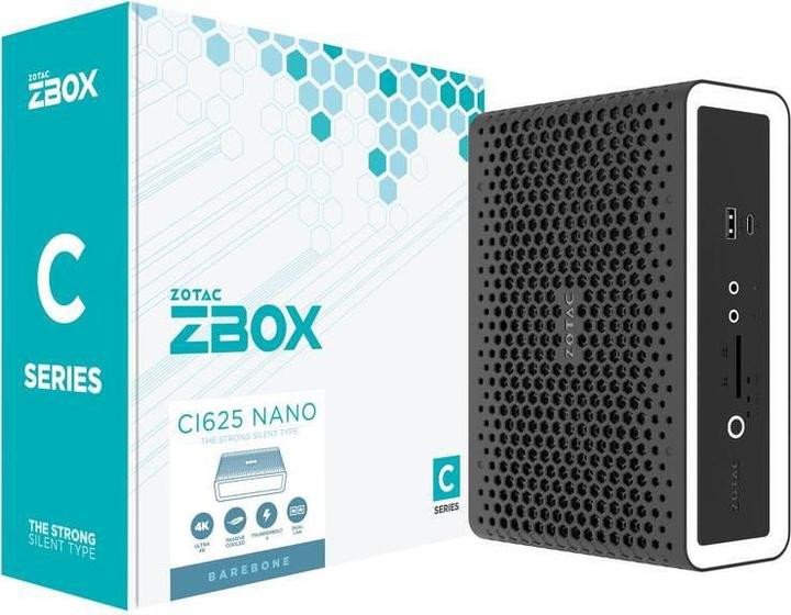 Produktbild Zotac ZBOX-CI625NANO I3-1115G4 Intel DDR4 HDMI DP (Intel Core i3-1115G4)