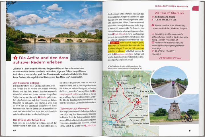 Image du produit OUTDOOR GUIDE Reiseführer Toskana (Allemand, Chapeau Maximilian Flesch, 2025)