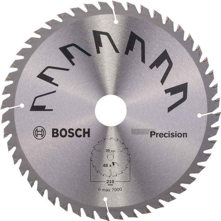 Bosch Zubehör Lama circolare PRECISIONE D= 210 mm Foro= 30 mm Z= 48