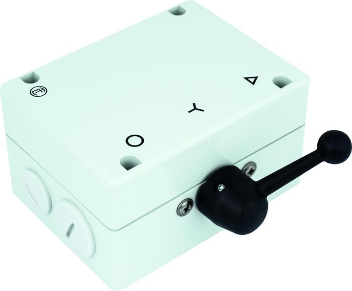 Produktbild Elektra Lastschalter 3p 7,5kW 25A IP65 Kipphebel Stern-Dreieck-Schalter