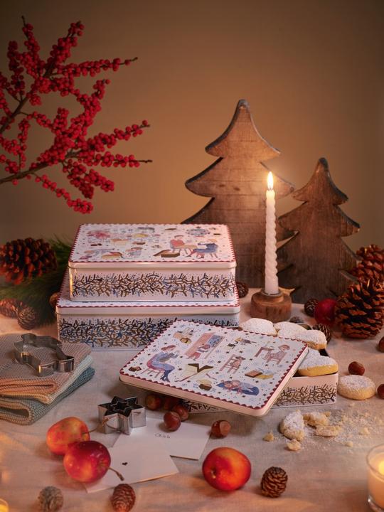 Immagine prodotto Hutschenreuther Serie da collezione 22 Set 3 scatole per biscotti Natale a.