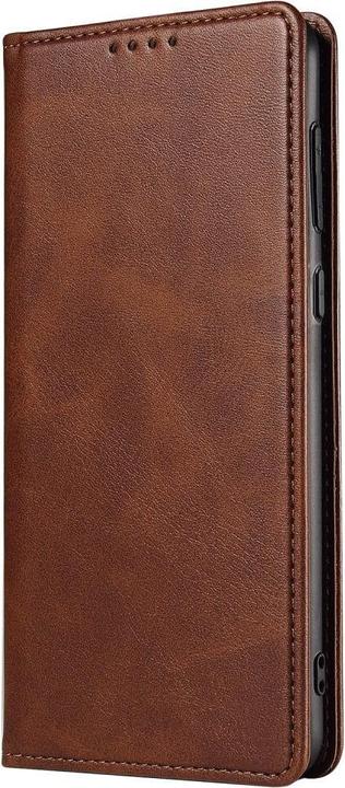 Image du produit Cover-Discount Galaxy A23 - Stand Flip Case Housse marron foncé (Samsung Galaxy A23)