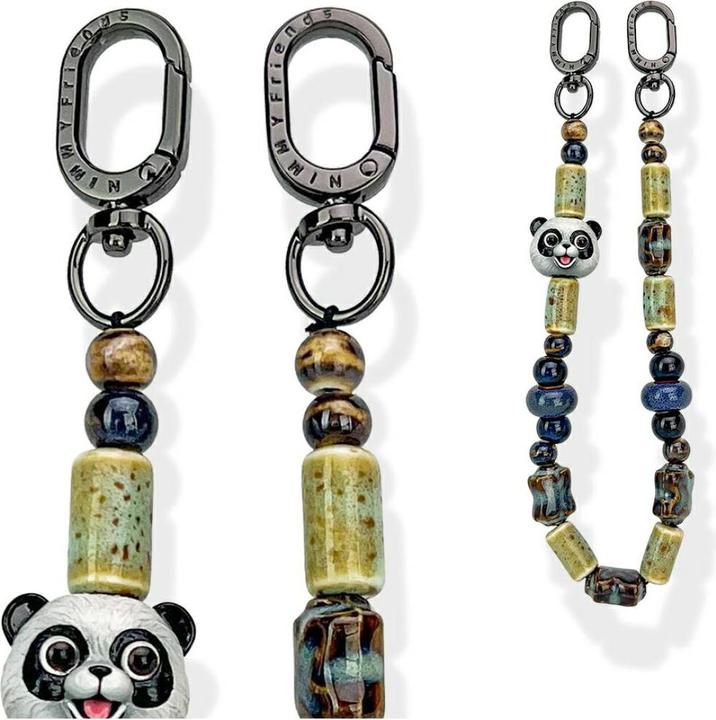 Produktbild Nimmy Bag charm handstrap New Big Eye Cute Pets 2.0 black