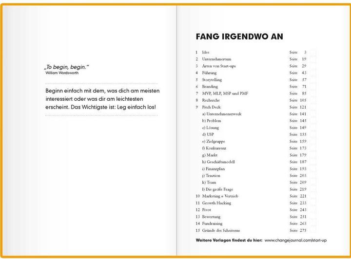 Actual product image Leuchtturm1917 Start-Up Journal (A5, Plain, Hardcover)