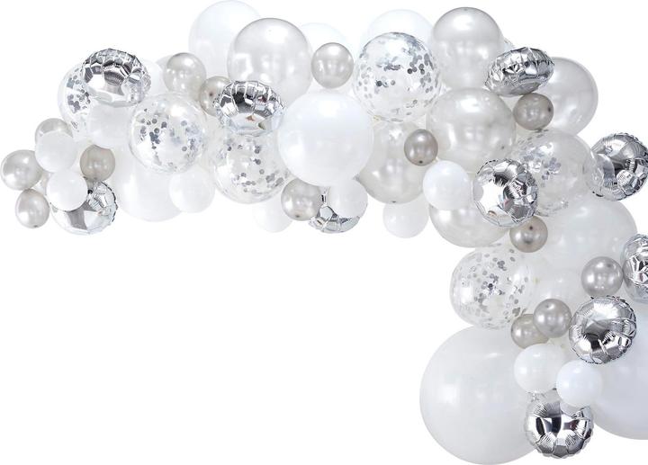 Silver, White