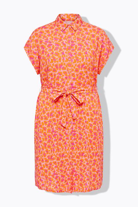 Produktbild Studio Untold Midikleid, oversized, Color-Leo, Bindegürtel (48)