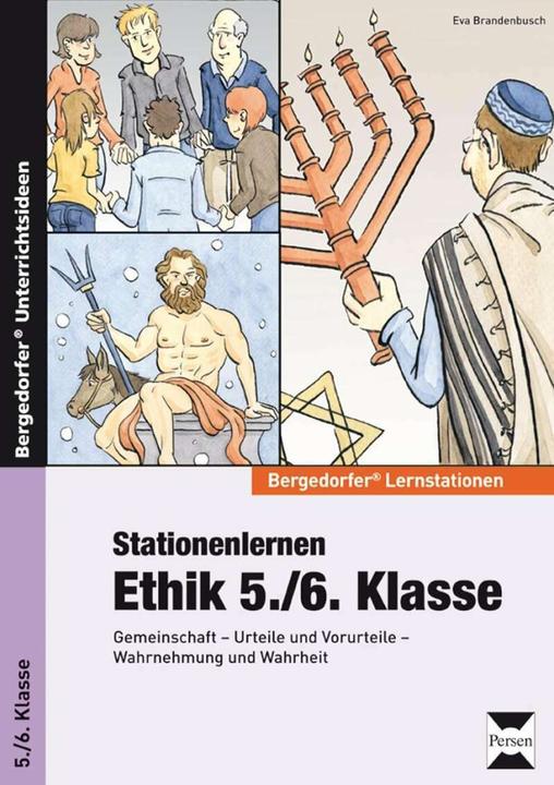 Produktbild Stationenlernen Ethik 5./6. Klasse (Deutsch, Winfried Röser, 2014)